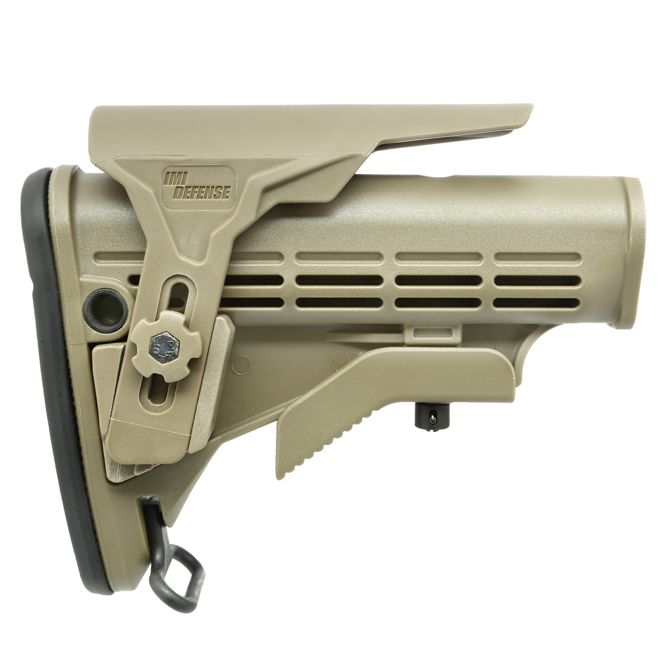 IMI Defense M4 Enhanced Schaft mit verstellb. Wangenauflage Tan Bild 3