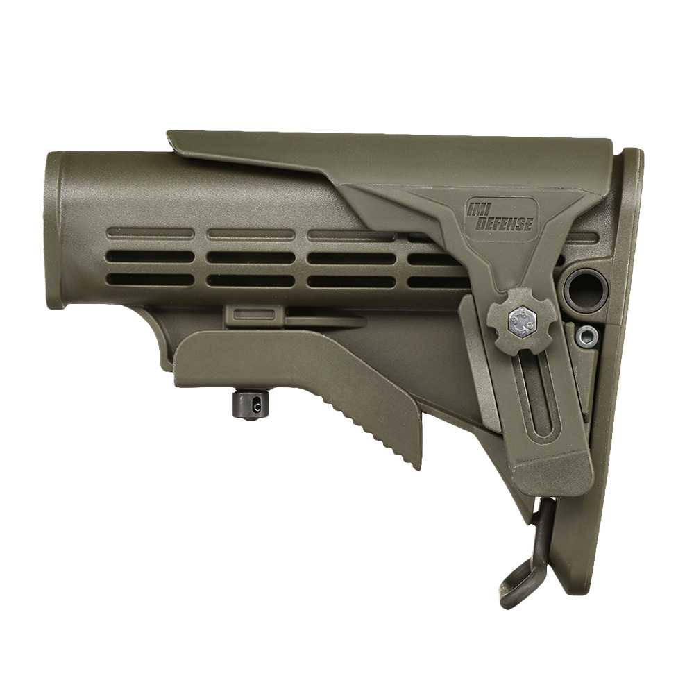 IMI Defense M4 Enhanced Schaft mit verstellb. Wangenauflage oliv Bild 2