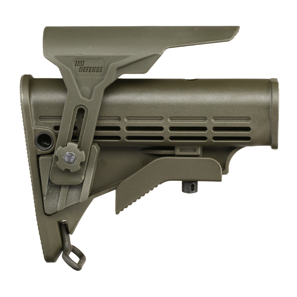 IMI Defense M4 Enhanced Schaft mit verstellb. Wangenauflage oliv Bild 3