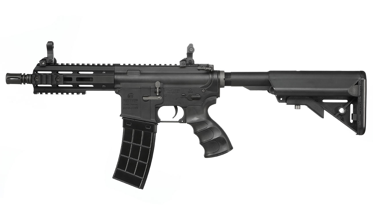 Tippmann M4 Recon Shorty 6 Zoll M-LOK Polymer S-AEG 6mm BB schwarz Bild 1