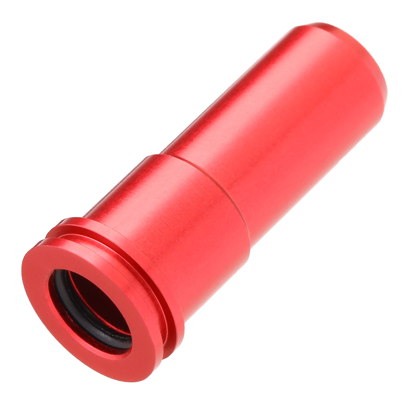 SHS Aluminium Nozzle mit O-Ring f. M4 Serie rot / silber Bild 1