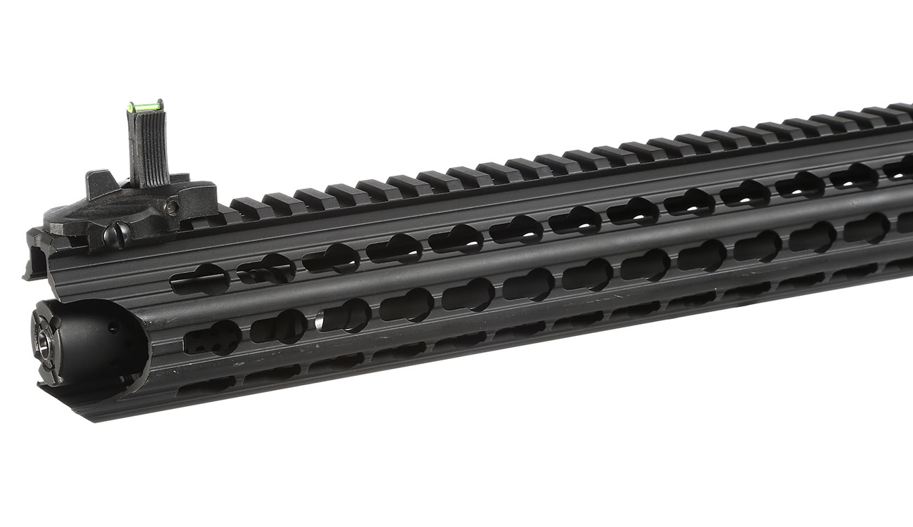 APS M4 16 Zoll KeyMod ASR-Series Vollmetall BlowBack S-AEG 6mm BB schwarz Bild 6