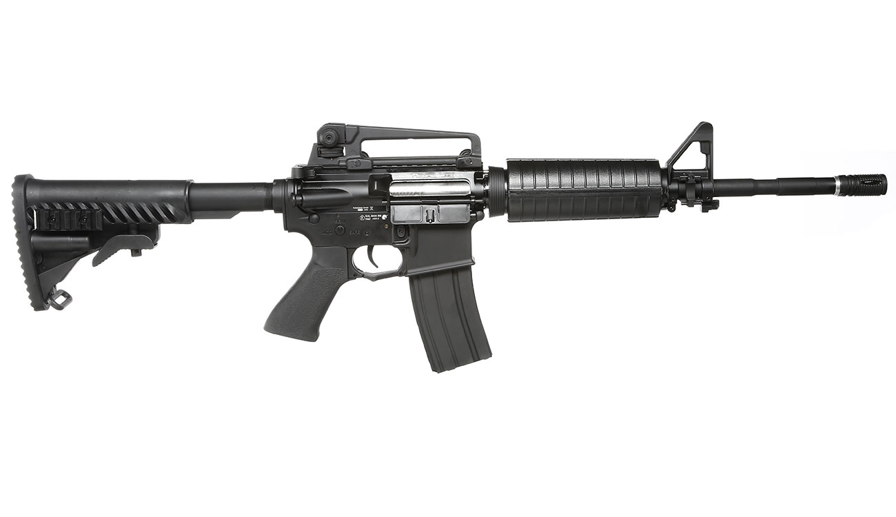 APS M4A1 Carbine ASR-Series Vollmetall BlowBack S-AEG 6mm BB schwarz Bild 2