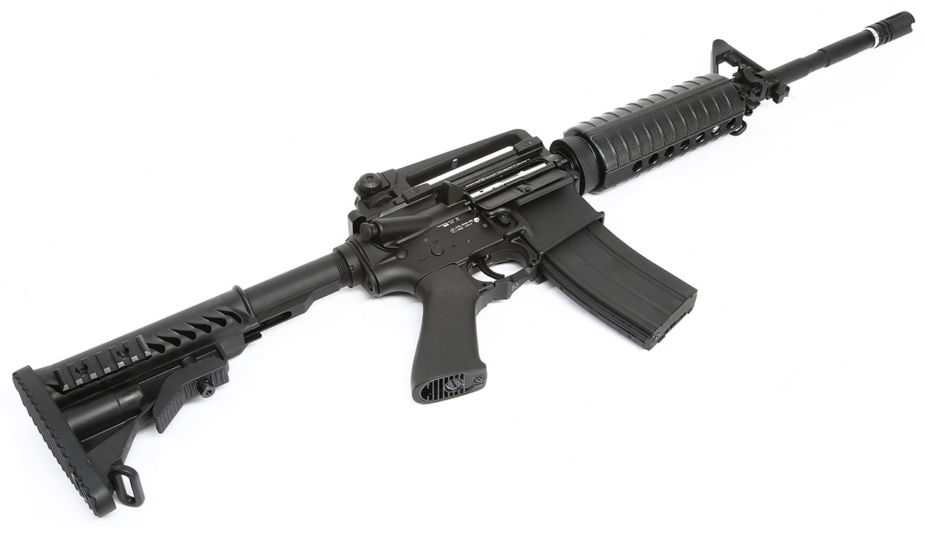 APS M4A1 Carbine ASR-Series Vollmetall BlowBack S-AEG 6mm BB schwarz Bild 5