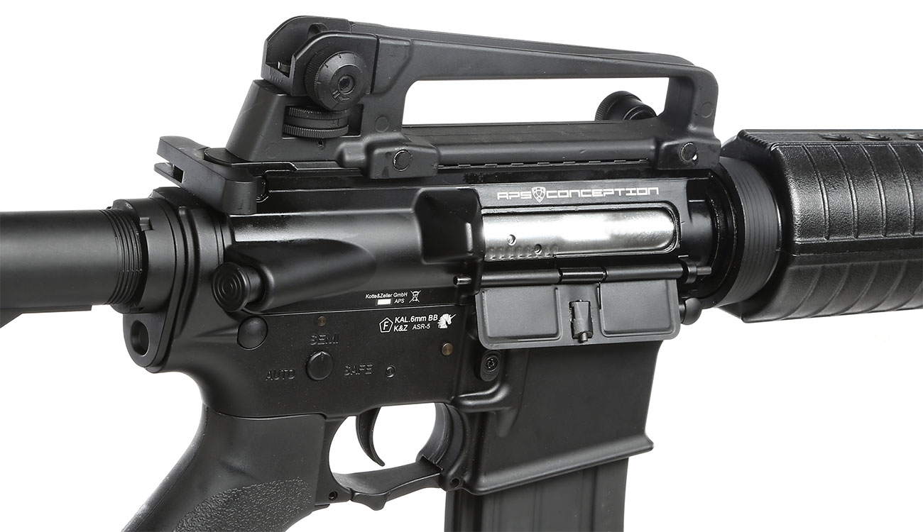 Ersatzteilset APS M4A1 Carbine ASR-Series Vollmetall BlowBack S-AEG 6mm BB schwarz Bild 8