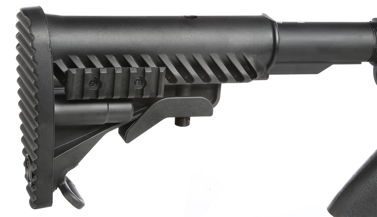 Versandrcklufer APS M4A1 RIS ASR-Series Vollmetall BlowBack S-AEG 6mm BB schwarz Bild 9