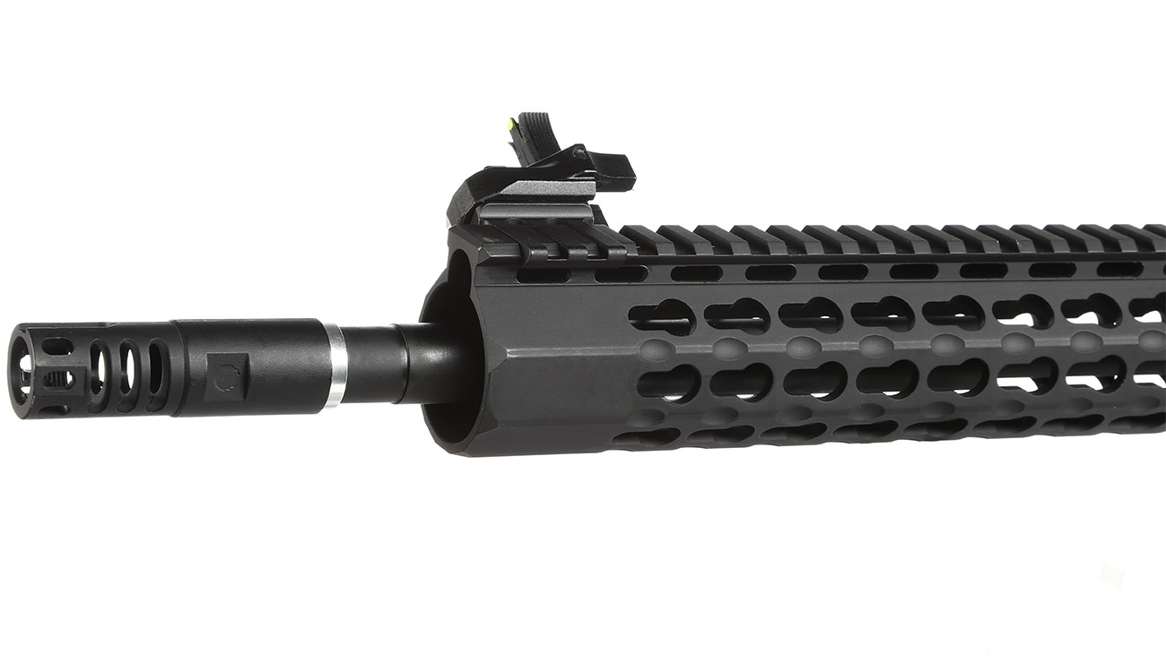 Versandrcklufer APS M4 12,5 Zoll KeyMod Spyder ASR-Series Vollmetall BlowBack S-AEG 6mm BB schwarz Bild 6