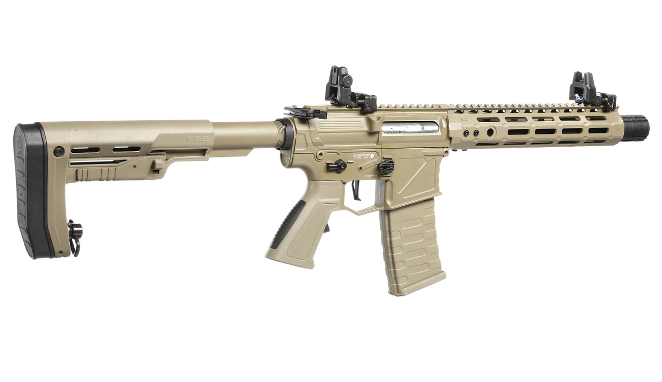 APS Phantom Extremis Rifle MK5 Vollmetall BlowBack S-AEG 6mm BB Tan Bild 3