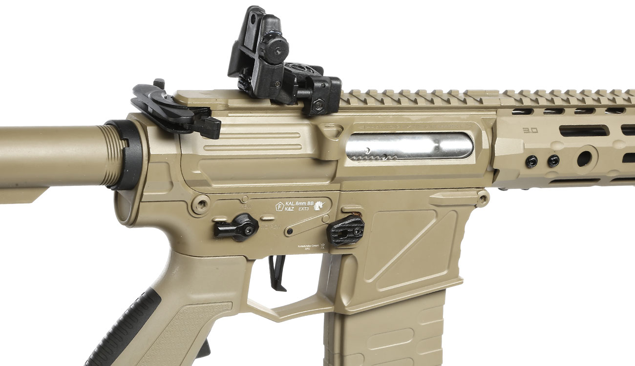 APS Phantom Extremis Rifle MK5 Vollmetall BlowBack S-AEG 6mm BB Tan Bild 8