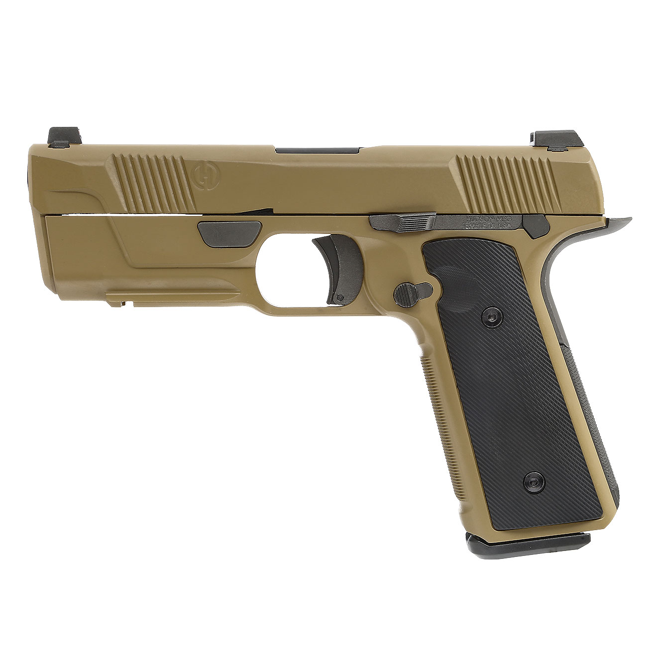 EMG / Hudson Mfg. H9 Vollmetall GBB 6mm BB Flat Dark Earth Bild 1