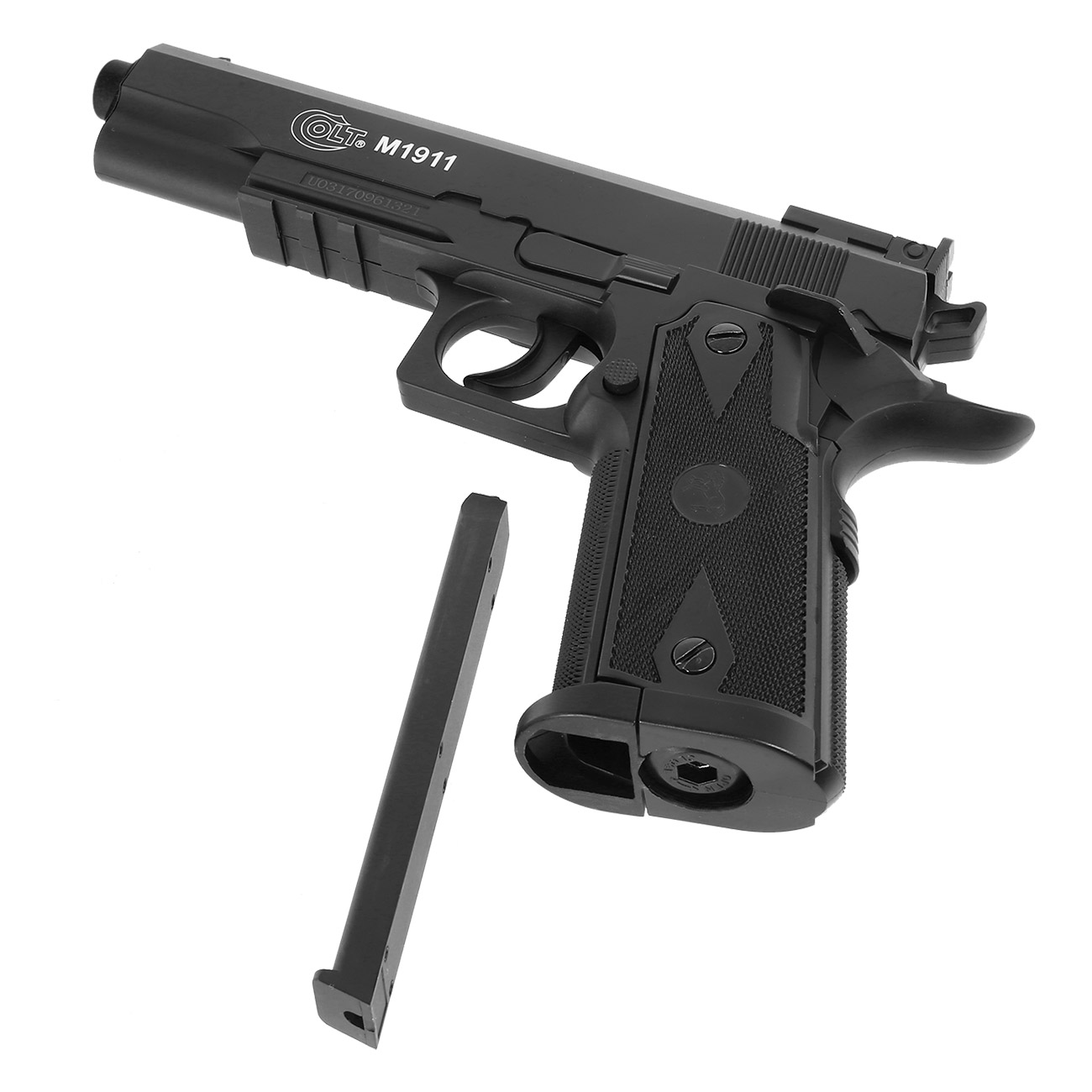 Cybergun Colt 1911 Pistol CO2 NBB 6mm BB schwarz Bild 5
