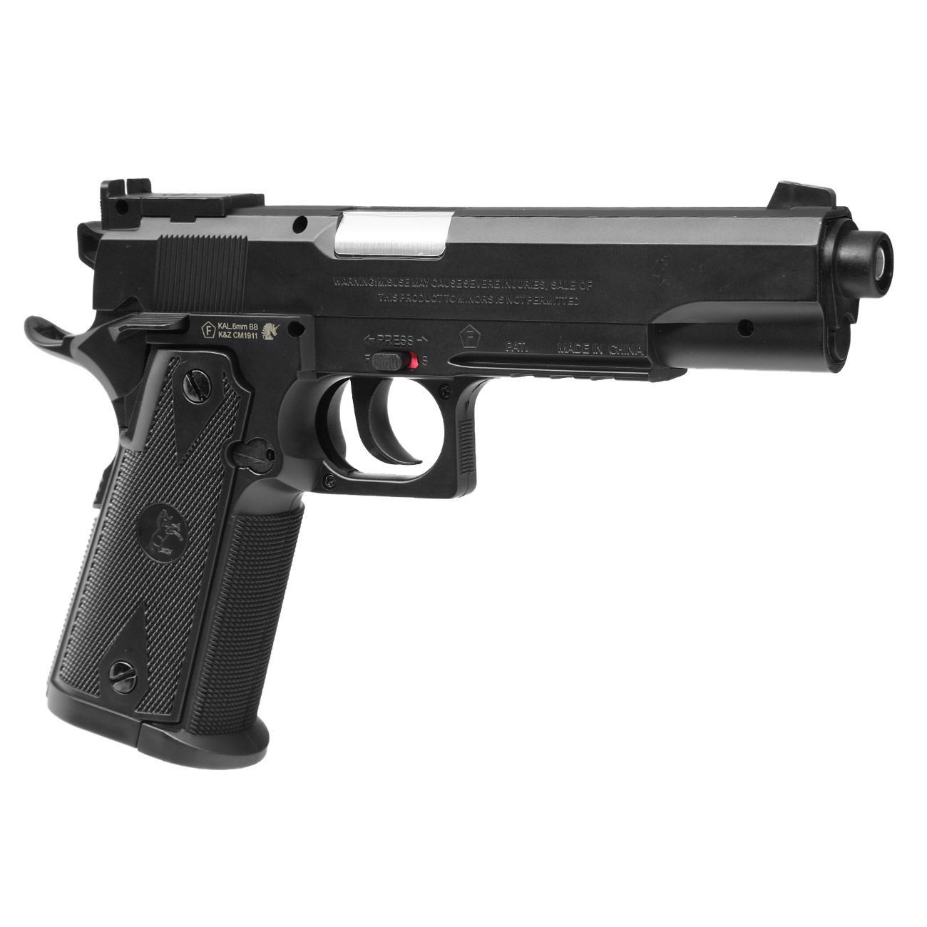 Cybergun Colt 1911 Pistol CO2 NBB 6mm BB schwarz Bild 7