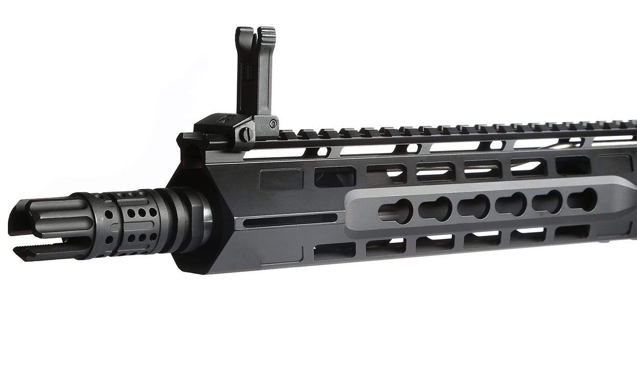 APS Phantom Extremis Rifle MK1 eSilver Edge SDU-MosFet 2.0 Vollmetall S-AEG 6mm schwarz Bild 6