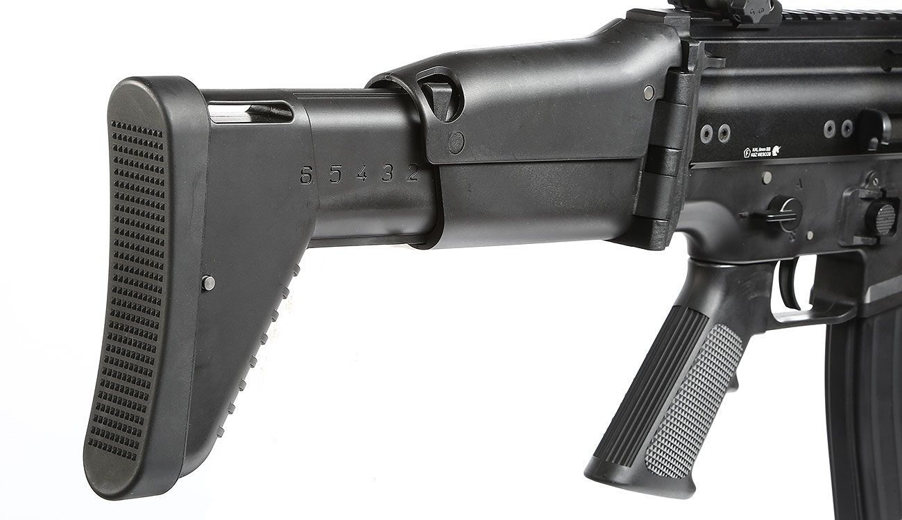 Wei-ETech FN Herstal SCAR-L Vollmetall Open-Bolt Gas-Blow-Back 6mm BB schwarz Bild 9
