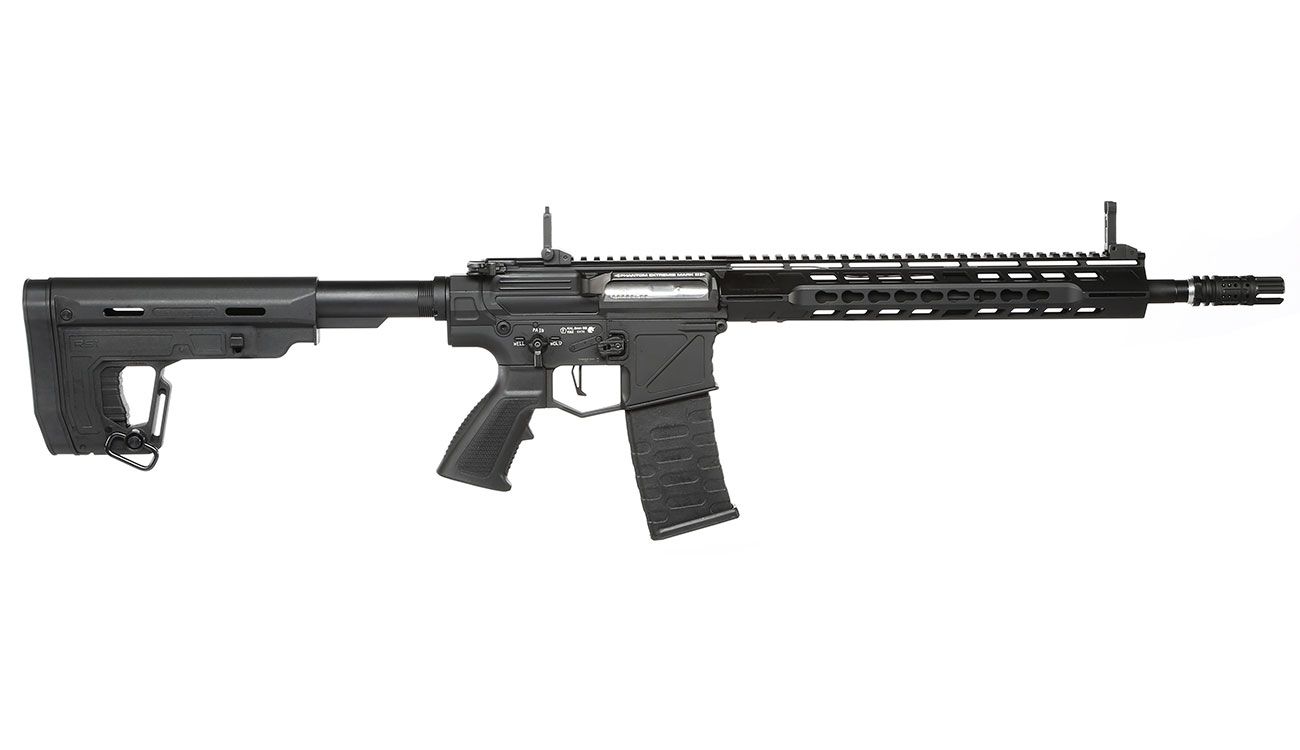 APS Phantom Extremis Rifle MK2 eSilver Edge SDU-MosFet 2.0 Vollmetall S-AEG 6mm schwarz Bild 2