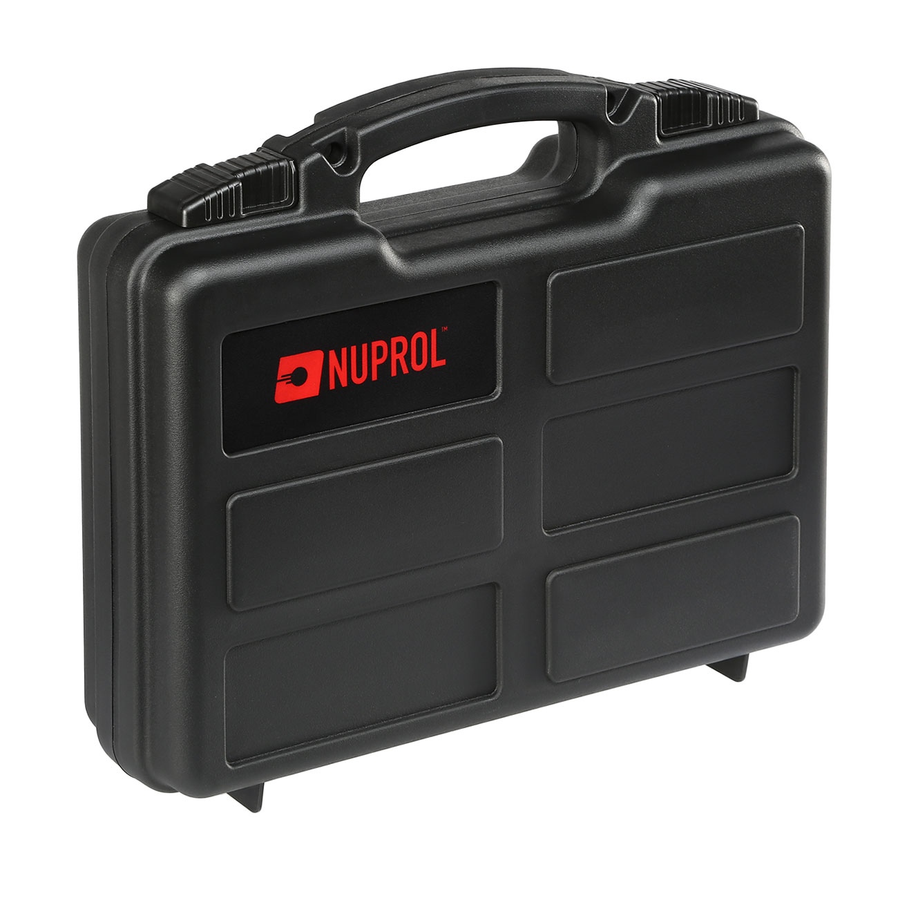 Nuprol Small Hard Case Pistolenkoffer 31 x 21 x 6,5 cm Waben-Schaumstoff schwarz Bild 1