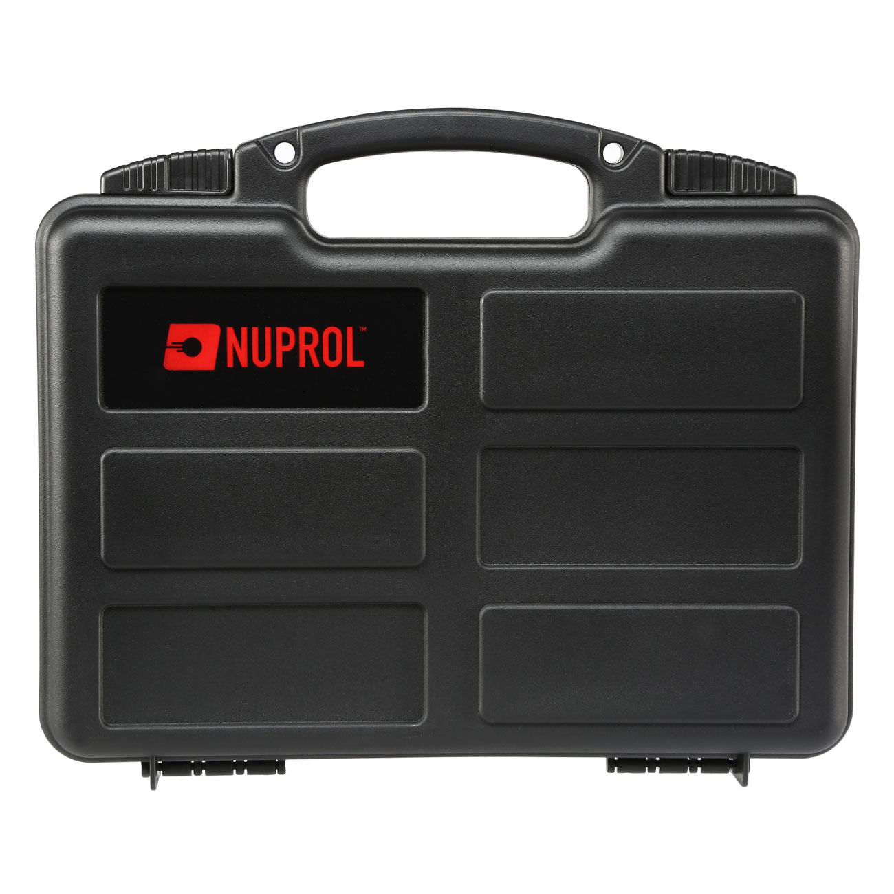 Nuprol Small Hard Case Pistolenkoffer 31 x 21 x 6,5 cm Waben-Schaumstoff schwarz Bild 2