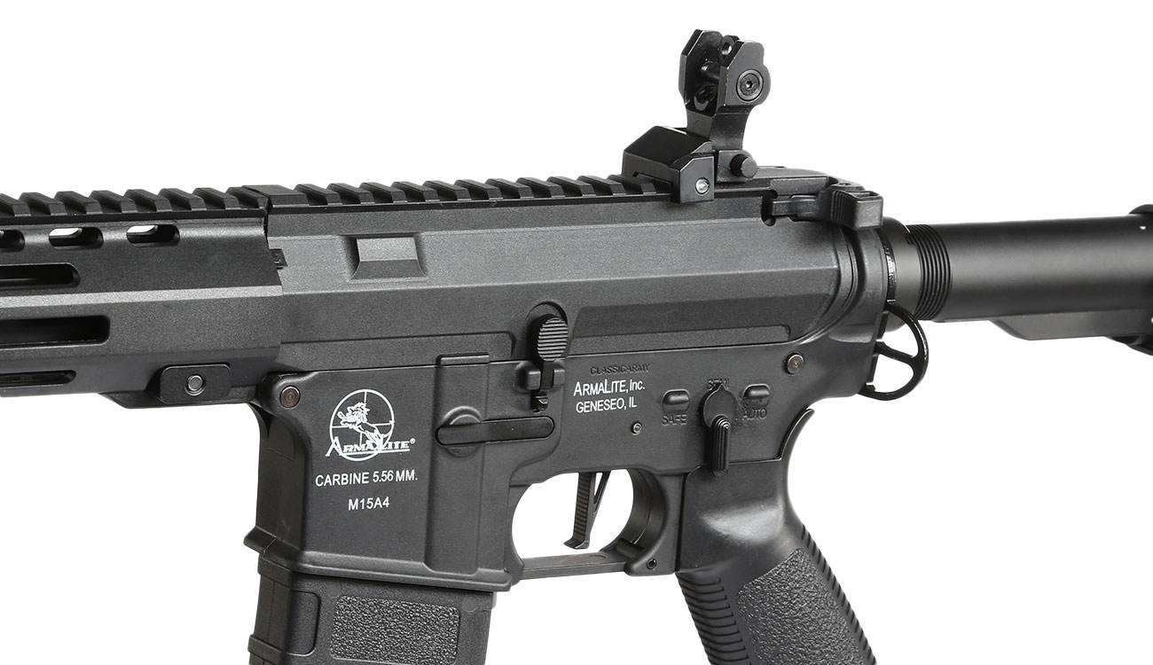 ASG Armalite M15A4 Defense M-LOK Sportline Komplettset S-AEG 6mm BB schwarz Bild 7