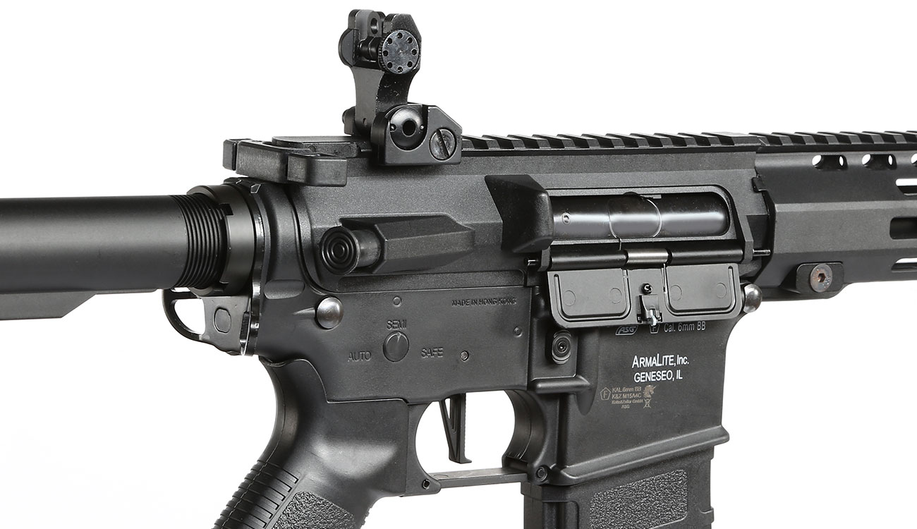 ASG Armalite M15A4 Defense M-LOK Sportline Komplettset S-AEG 6mm BB schwarz Bild 8