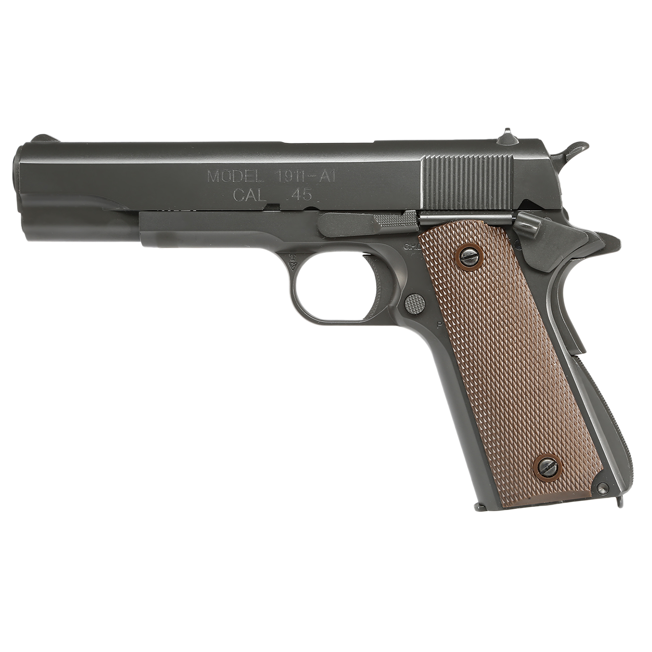 King Arms M1911-A1 Cal. 45 Vollmetall GBB 6mm BB Original-Grey Bild 1