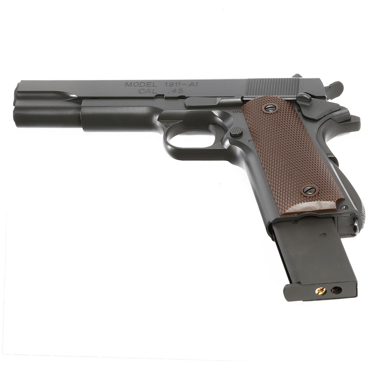 King Arms M1911-A1 Cal. 45 Vollmetall GBB 6mm BB Original-Grey Bild 5