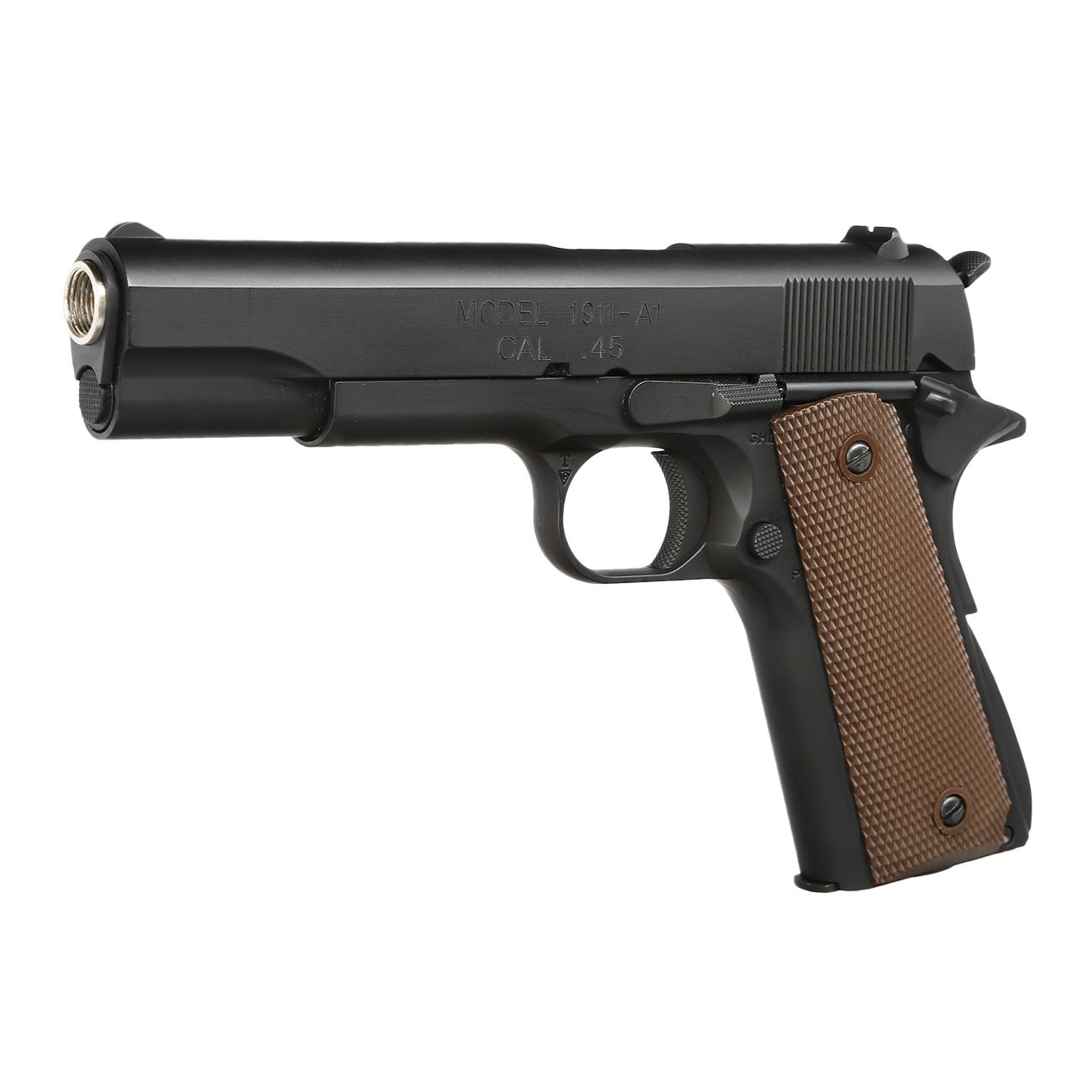 King Arms M1911-A1 Vollmetall GBB 6mm BB schwarz