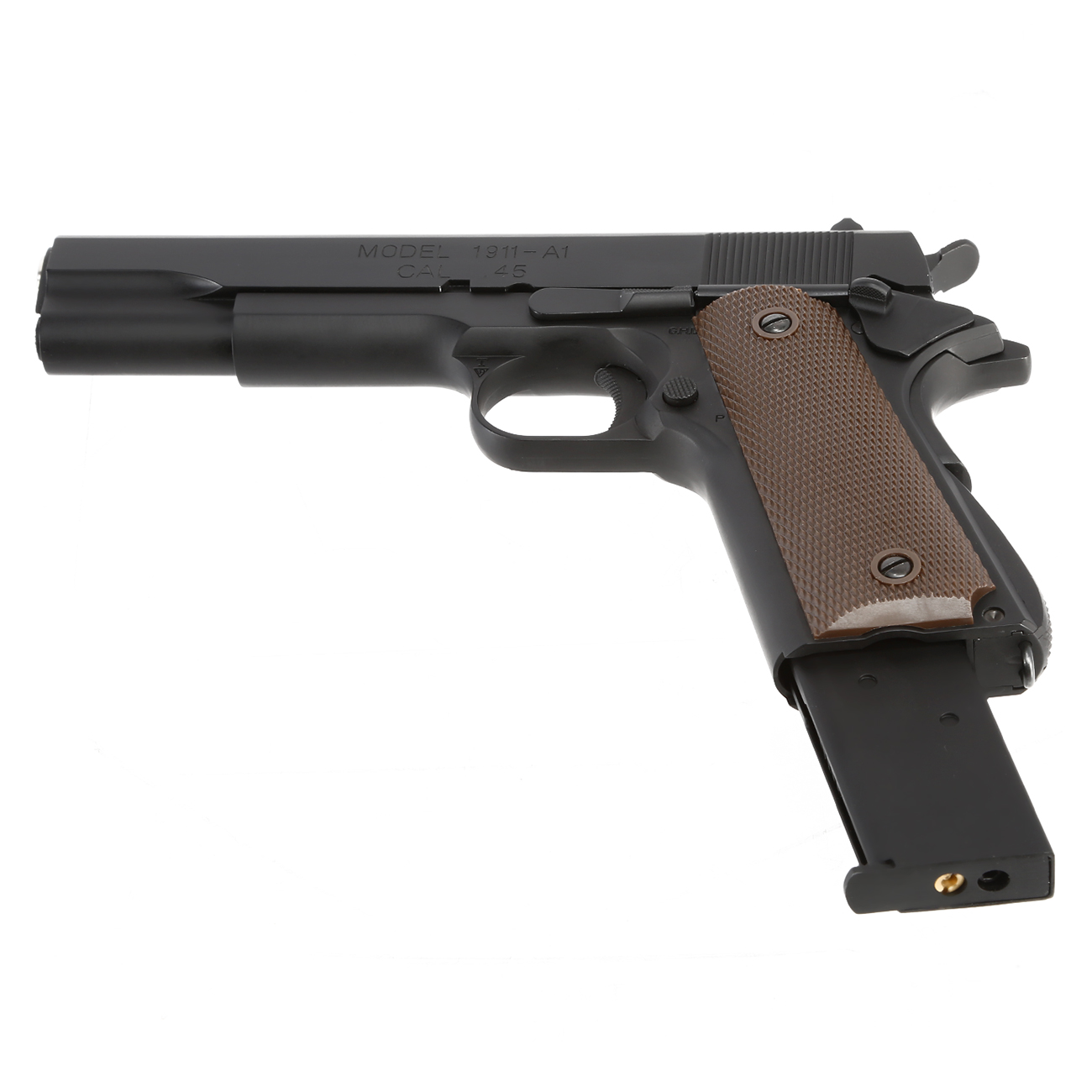King Arms M1911-A1 Vollmetall GBB 6mm BB schwarz Bild 5