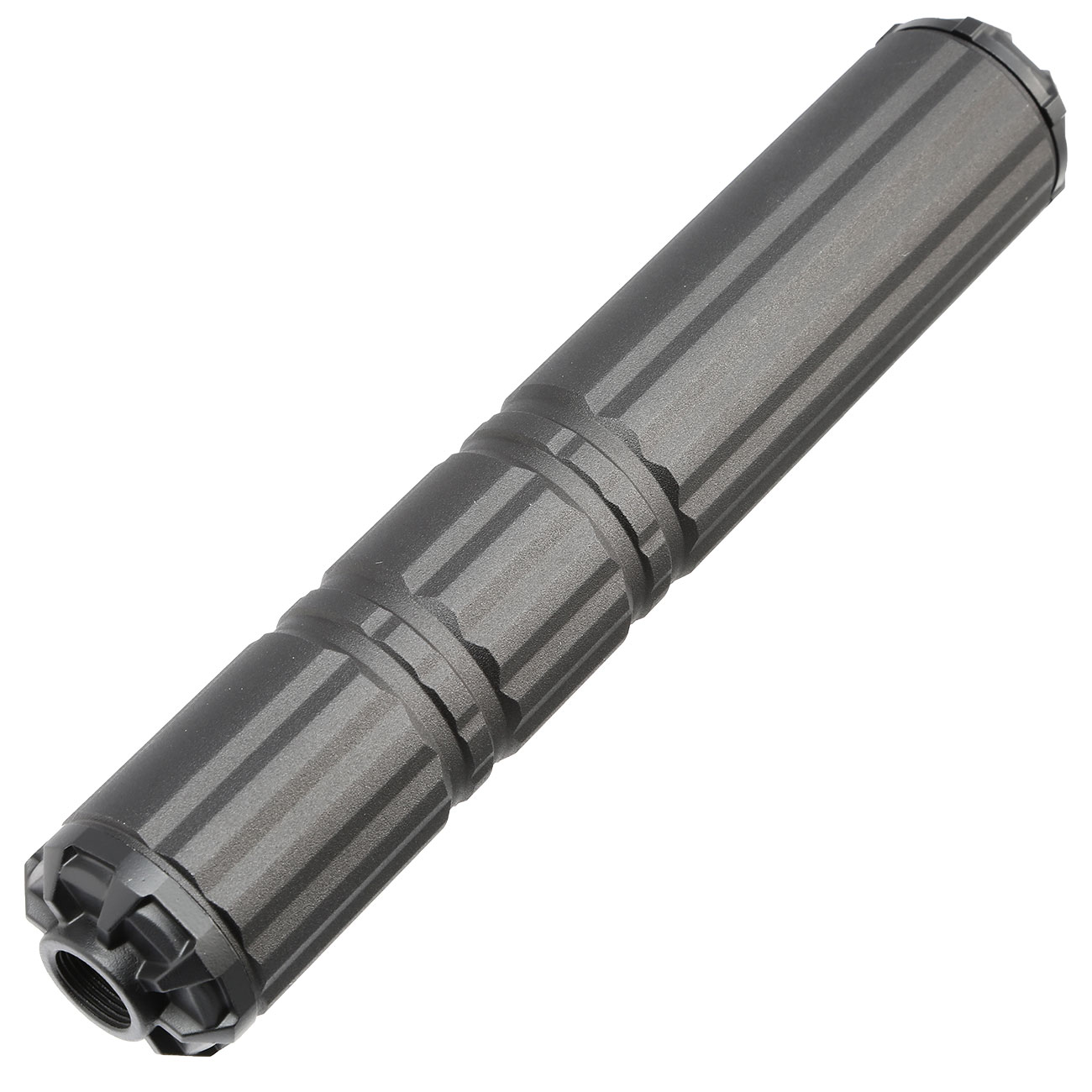 G&G GOMS MK3 Aluminium Tactical Silencer 210mm 14mm- schwarz Bild 1