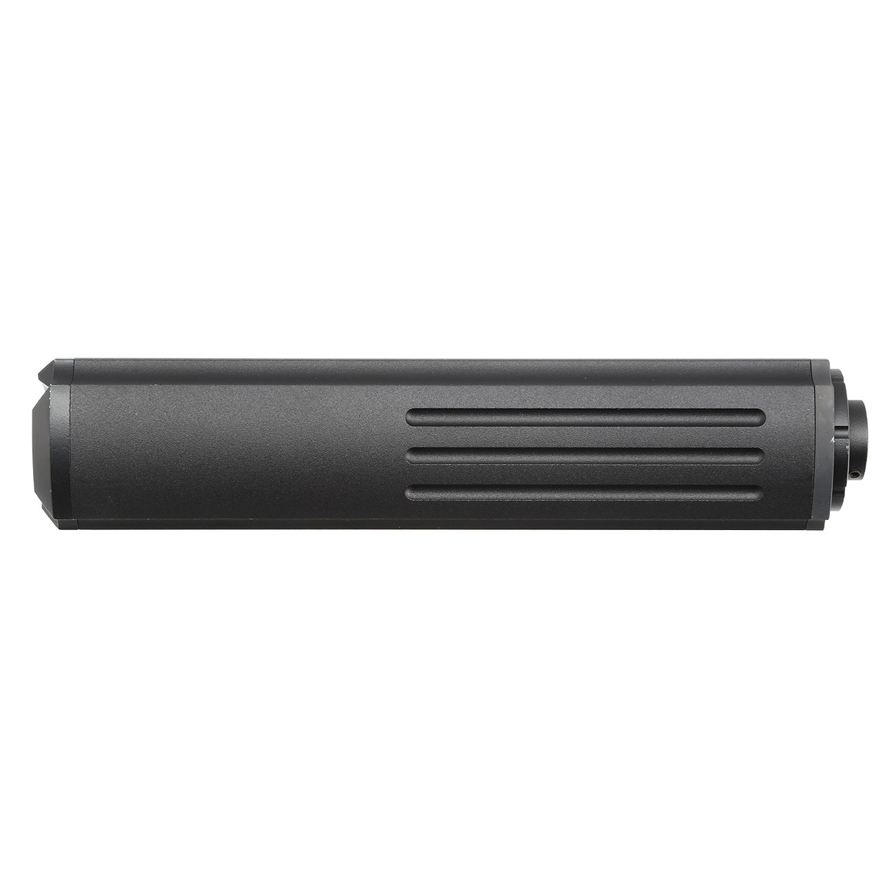 G&G GOMS MK7 Aluminium Tri-Tactical Silencer 215mm 14mm- schwarz Bild 2