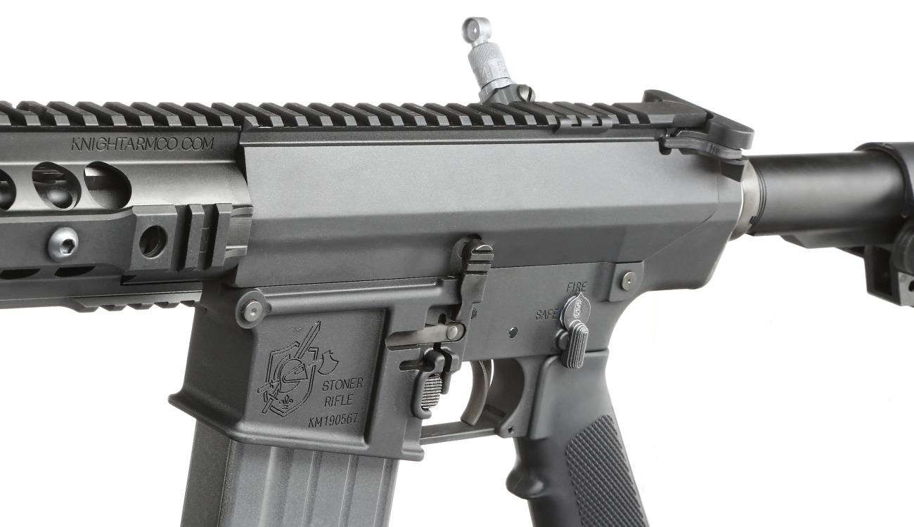 VFC KAC SR25 ECC Enhanced Combat Carbine Vollmetall Gas-Blow-Back 6mm BB schwarz Bild 7