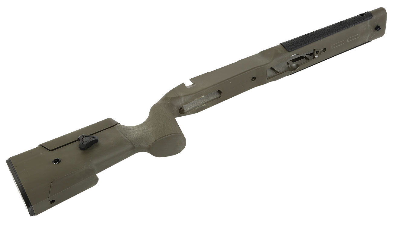 Maple Leaf MLC-S1 LOCK Rifle Stock / Custom Gewehrschaft fr TM VSR-10 oliv Bild 4