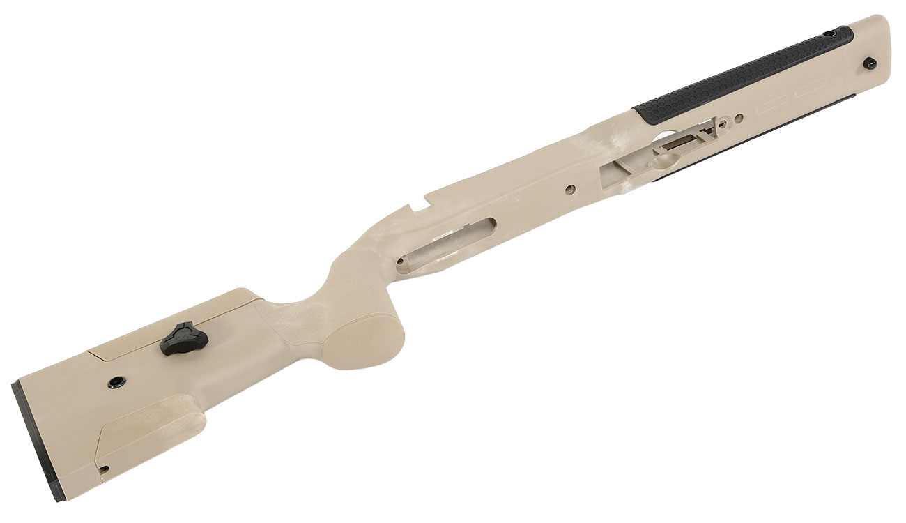 Maple Leaf Mlc S1 M Lok Rifle Stock Custom Gewehrschaft Fur Tm Vsr 10 Tan Kotte Zeller