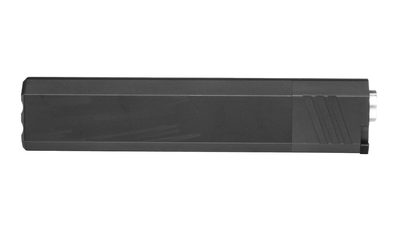 Big Dragon Airsoft OS 9mm Aluminium Mock Suppressor 14mm- schwarz Bild 4