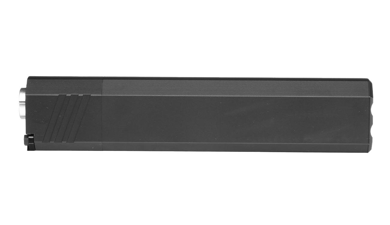 Big Dragon Airsoft OS 9mm Aluminium Mock Suppressor 14mm- schwarz Bild 5