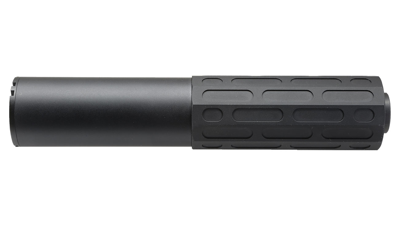 Acetech / EMG / Gemtech One Aluminium Silencer Tracer Unit inkl. Akku 14mm- schwarz Bild 1