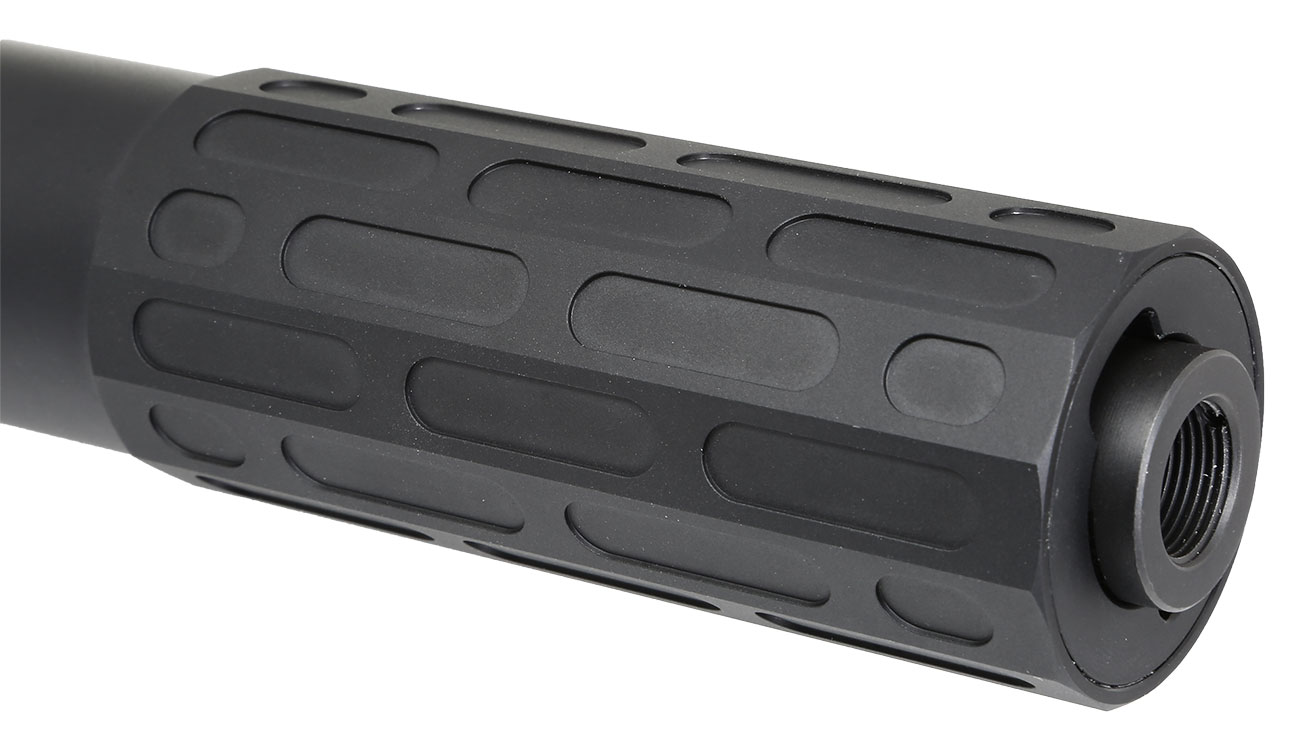 Acetech / EMG / Gemtech One Aluminium Silencer Tracer Unit inkl. Akku 14mm- schwarz Bild 1