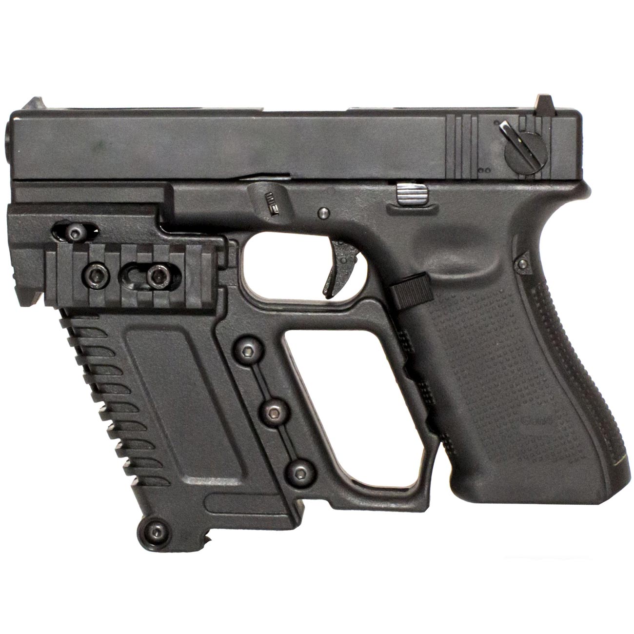 Nuprol Pistol Carbine Kit fr G17 / G18 / G22 / G34 GBB Pistolen schwarz Bild 7
