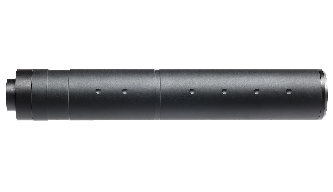 MET Aluminium Type-B Suppressor Silencer 195 x 31mm 14mm- schwarz Bild 3