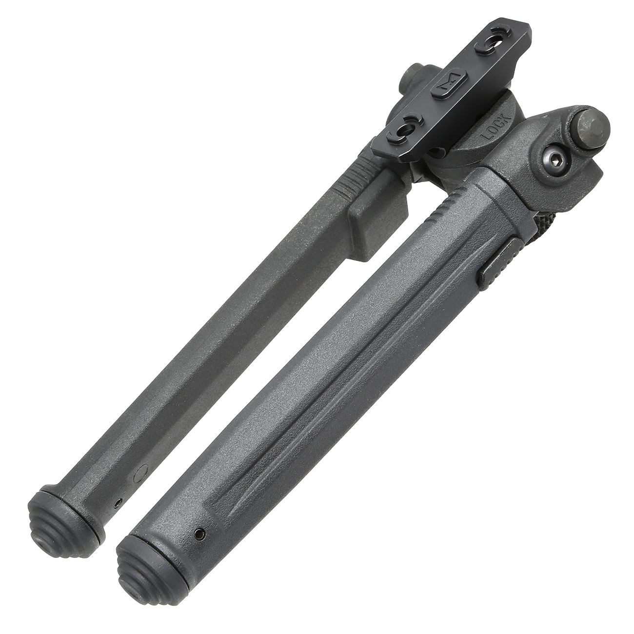 GK Tactical M-Lok MG-Style einstellbar Polymer Zweibein - 175 - 260 mm schwarz