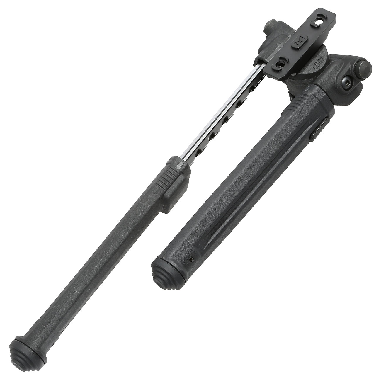 GK Tactical M-Lok MG-Style einstellbar Polymer Zweibein - 175 - 260 mm schwarz Bild 4