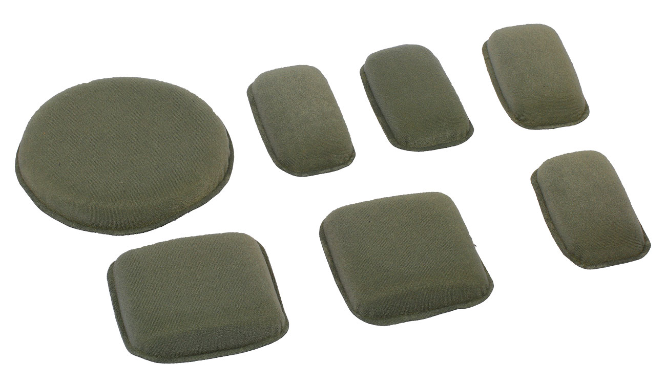 nHelmet Universal Helm Protective Pads Set Foliage Green