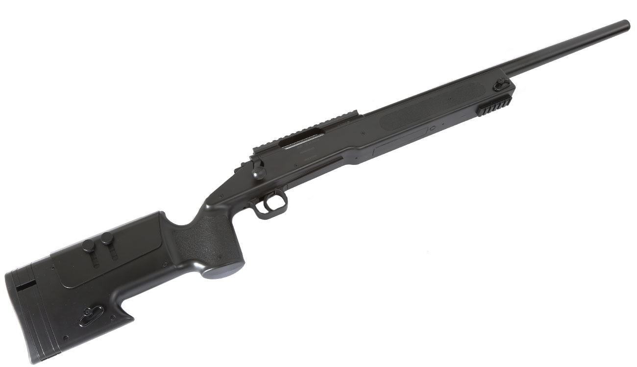 ASG McMillan M40A3 Sportline Bolt Action Snipergewehr Springer 6mm BB schwarz Bild 1