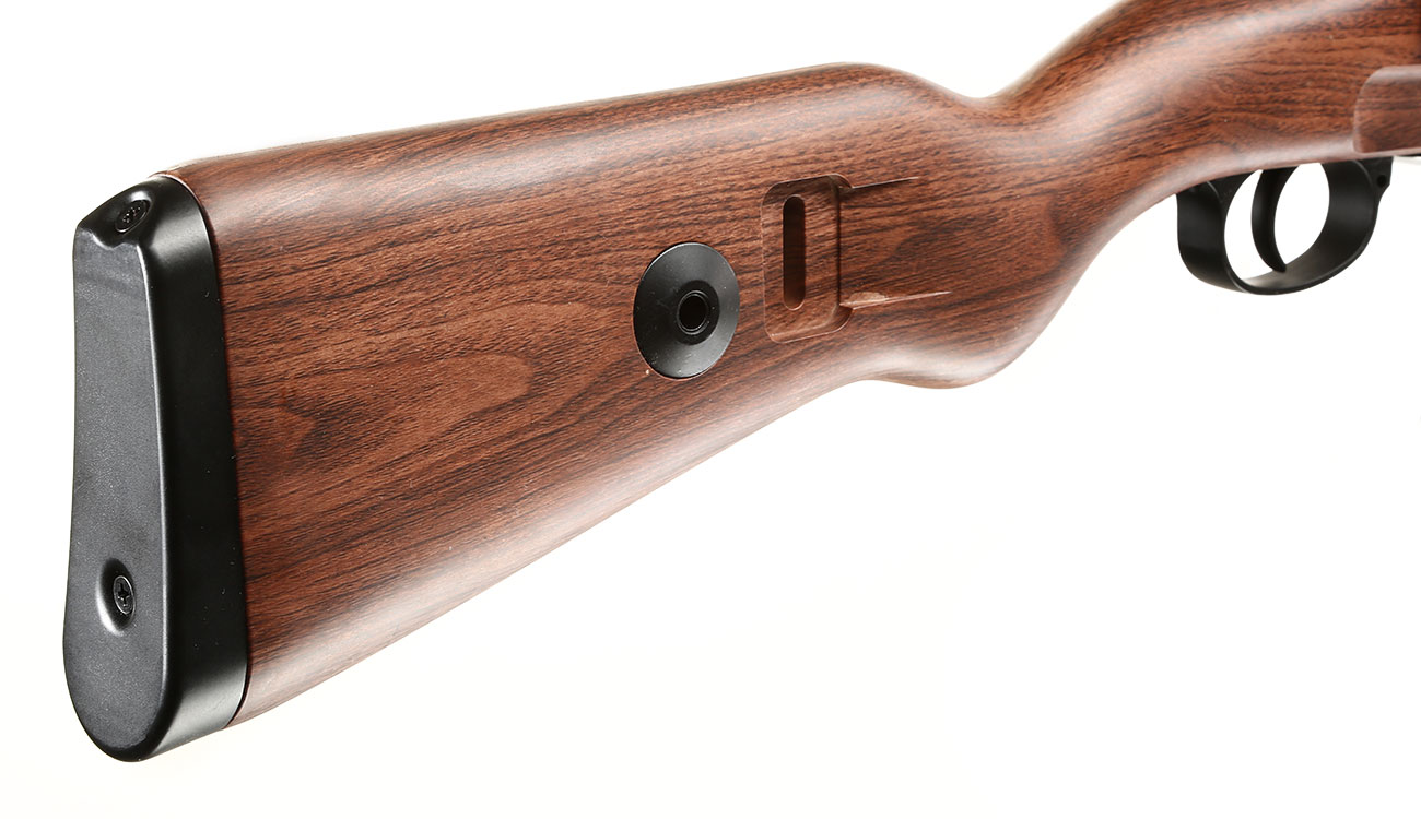 Double Bell Airsoft Karabiner 98K Bolt-Action Springer Gewehr mit Hlsenauswurf 6mm BB Holzoptik Bild 9