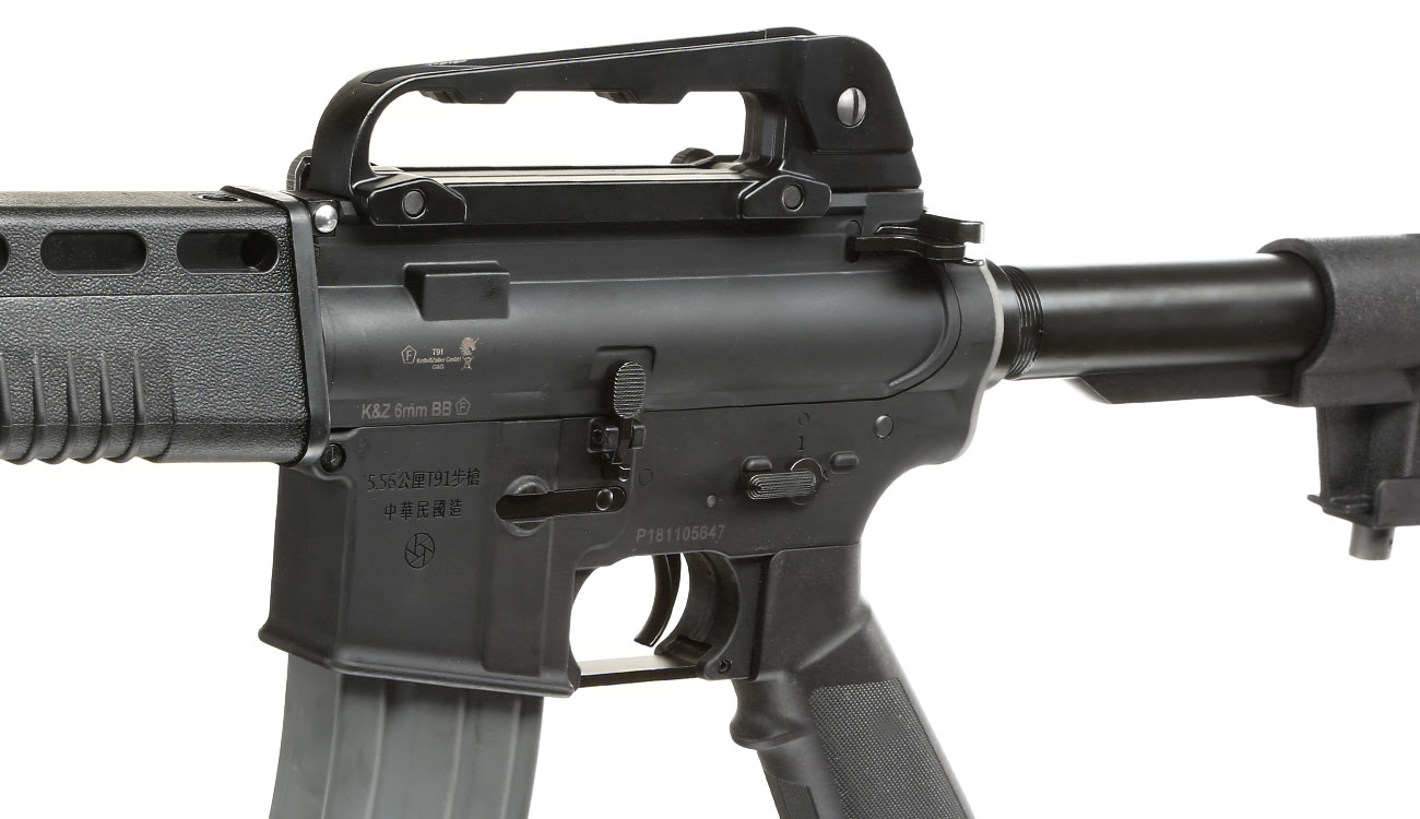 G&G Combat Machine GTW91 S-AEG 6mm BB schwarz Bild 7