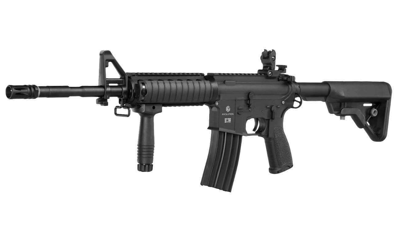 Evolution Airsoft Recon S Sopmod Carbontech S-AEG 6mm BB schwarz