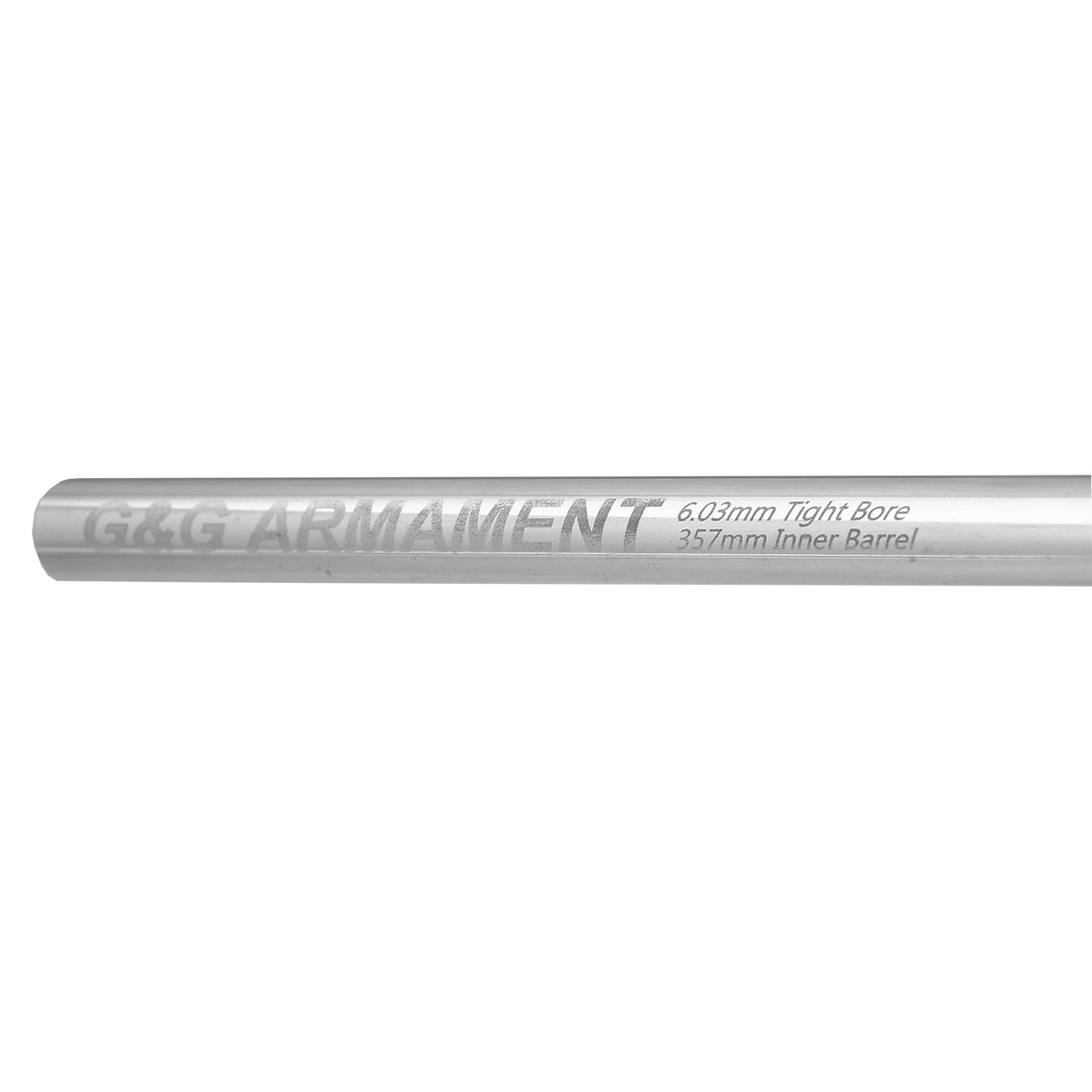 G&G Extra Precision Nickel Plated Brass Inner Barrel 6.03mm / 357mm AEG Hop-Up Bild 4