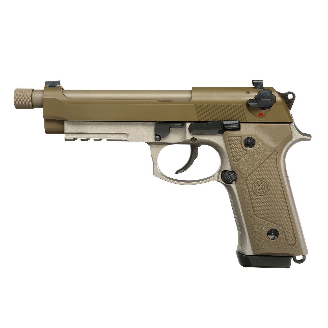 KLI M92A3 Vollmetall GBB 6mm BB Desert Tan Bild 1