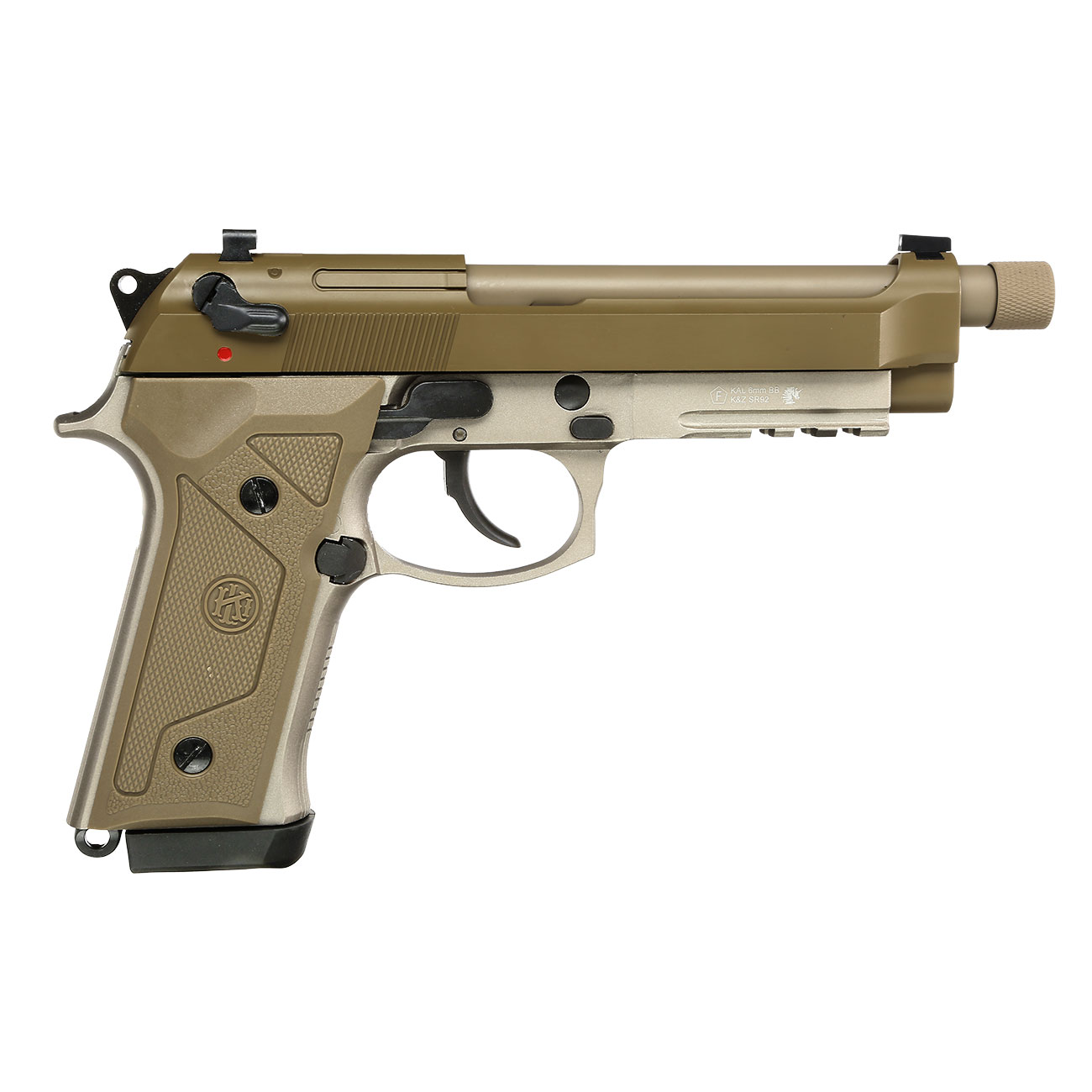 KLI M92A3 Vollmetall GBB 6mm BB Desert Tan Bild 3