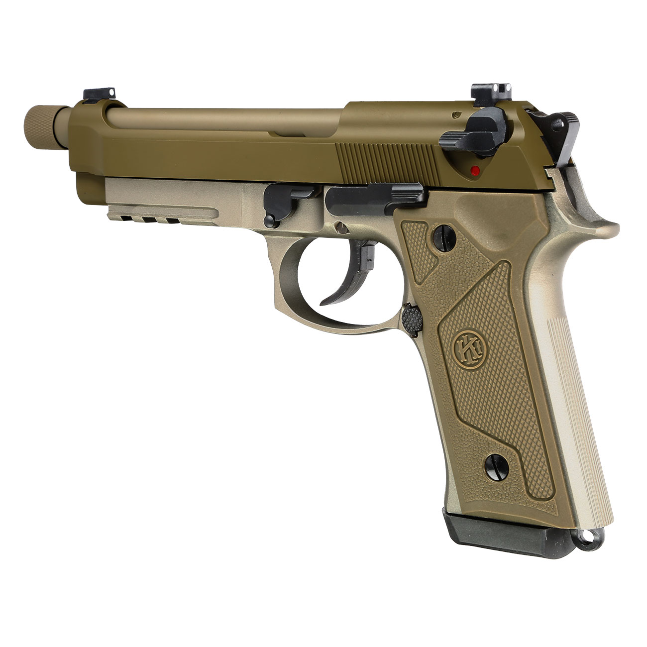 KLI M92A3 Vollmetall GBB 6mm BB Desert Tan Bild 7