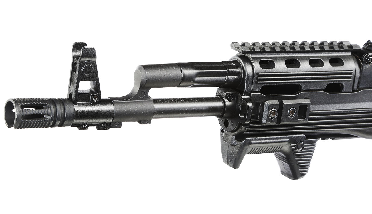 APS AK-74 PMC Tactical Vollmetall BlowBack S-AEG 6mm BB schwarz Bild 6